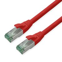 ROLINE RM Cordon Cat.6A S/FTP(PiMF), rouge, 0,3 m