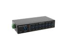 EXSYS EX-11227HMVS HUB métal 7 ports USB 3.2 Gen 1 VIA VL811+ Chipset