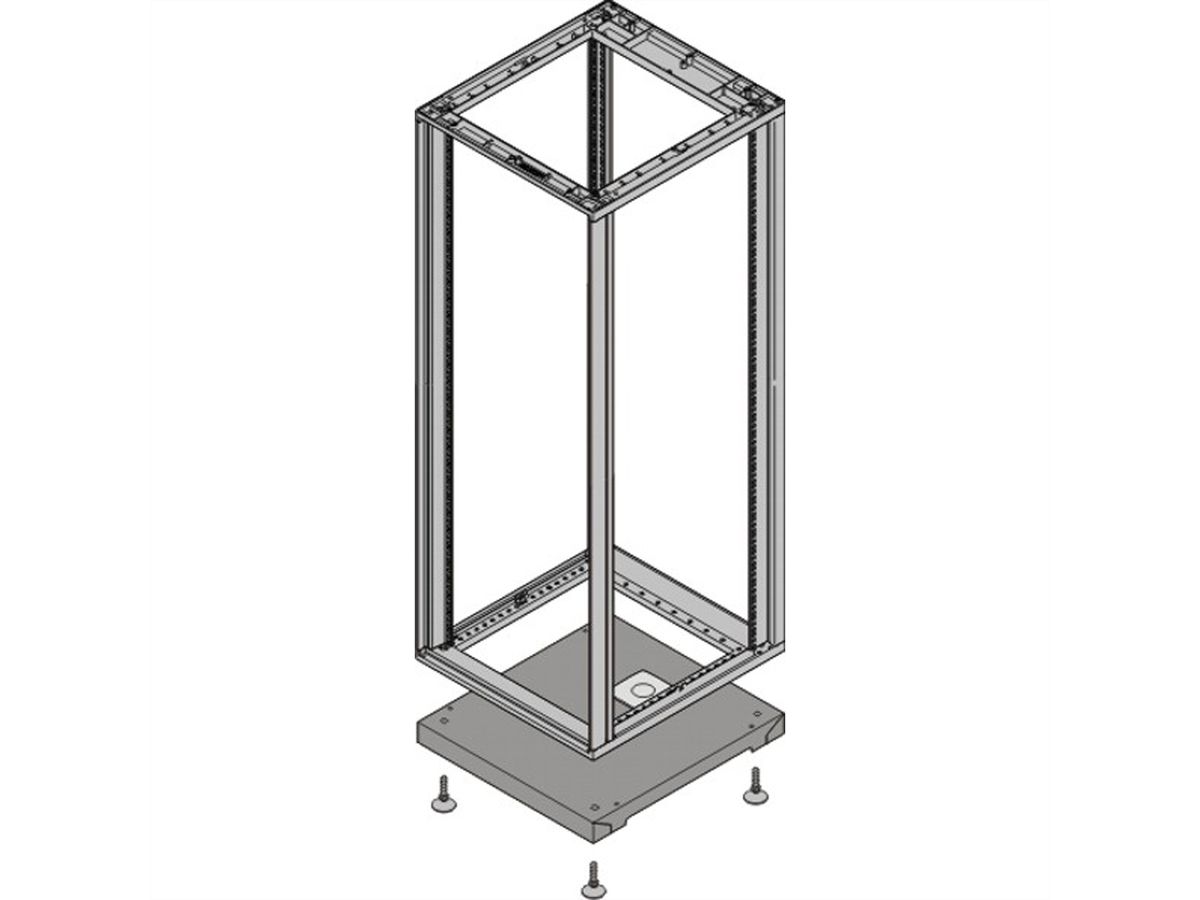 SCHROFF Novastar Base/Plinth, 45H 553W 800D