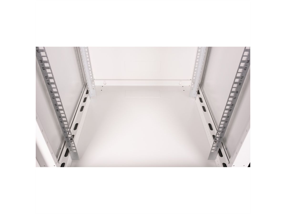 ROLINE 19" Boîtier mural Basic Plus 12U, 600x600 LxP gris