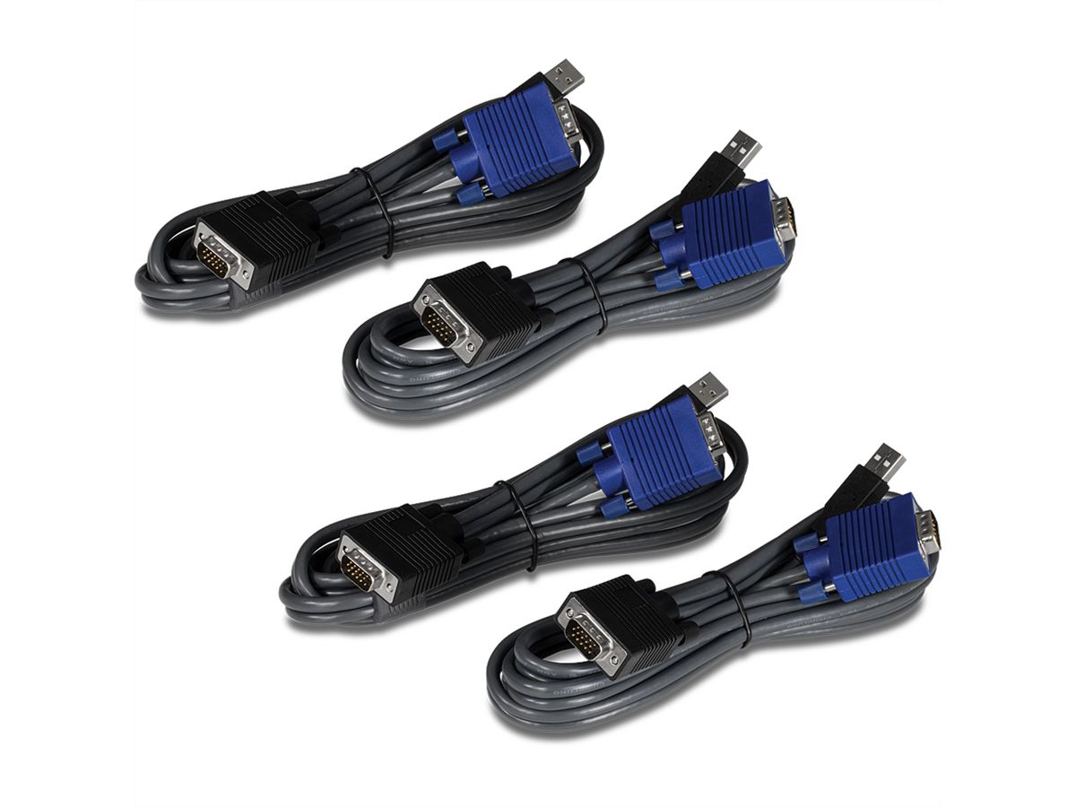 TRENDnet TK-407K Kit de Switch KVM à 4 ports USB