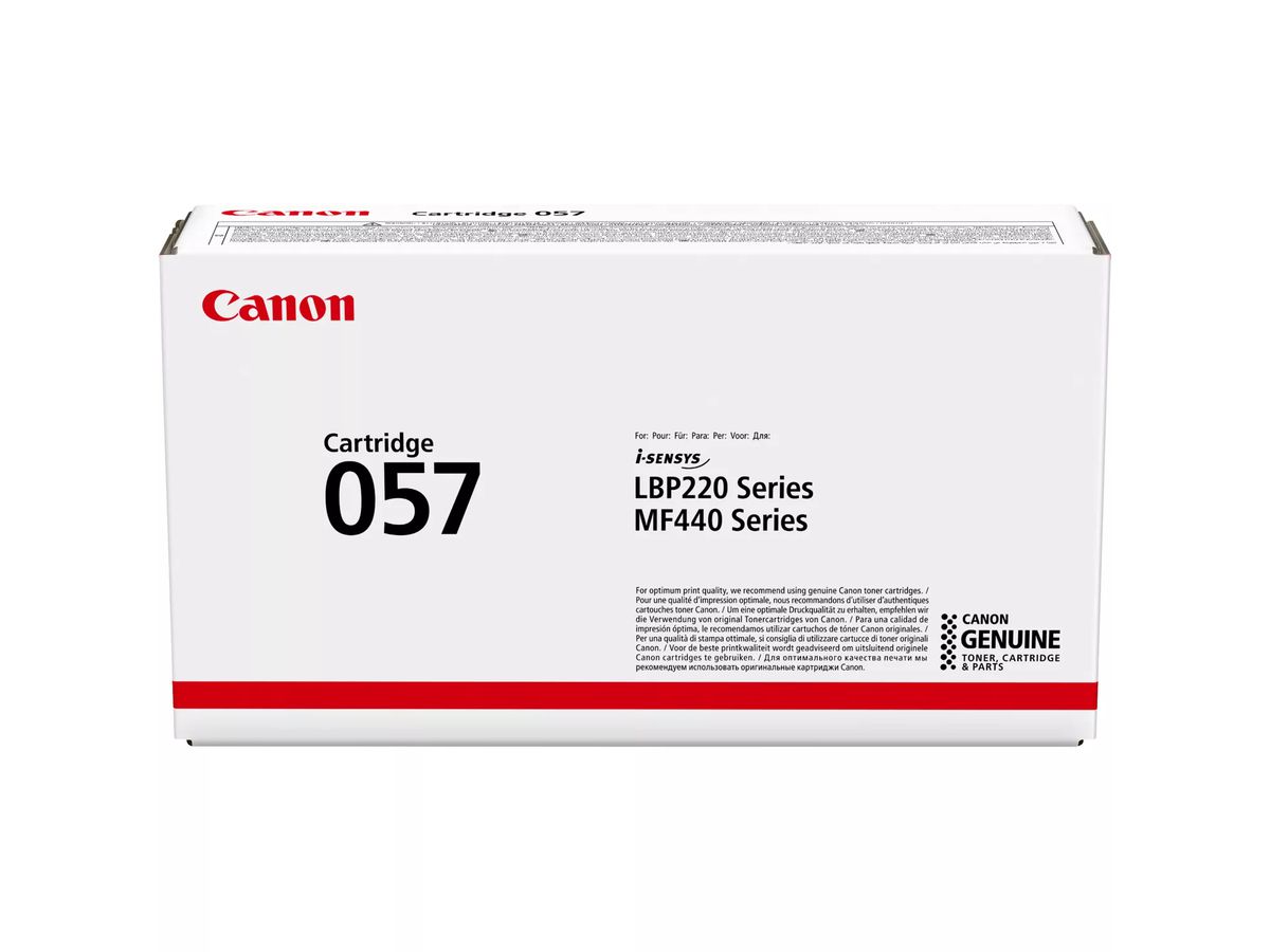 Canon 057 Cartouche de toner 1 pièce(s) Original Noir