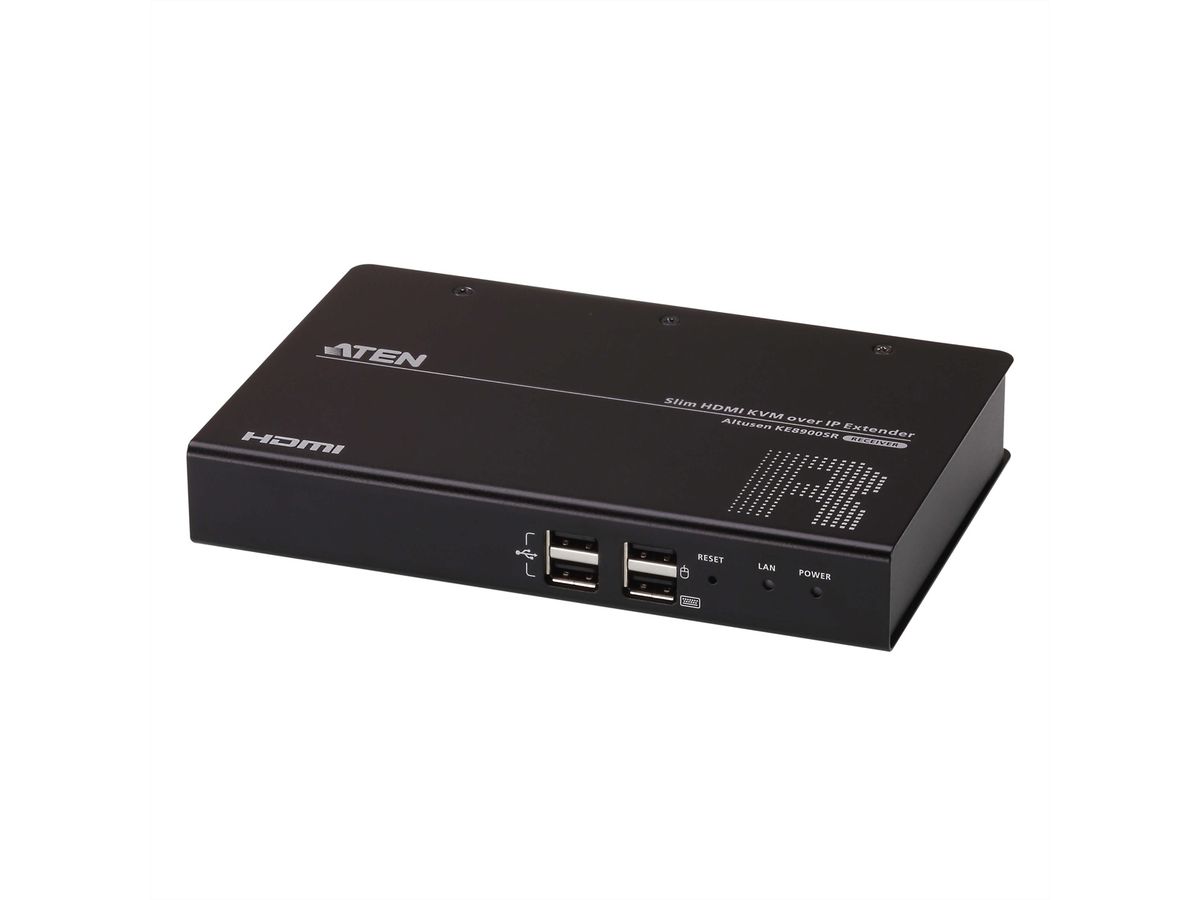 ATEN KE8900SR Récepteur KVM un affichage HDMI sur IP mince