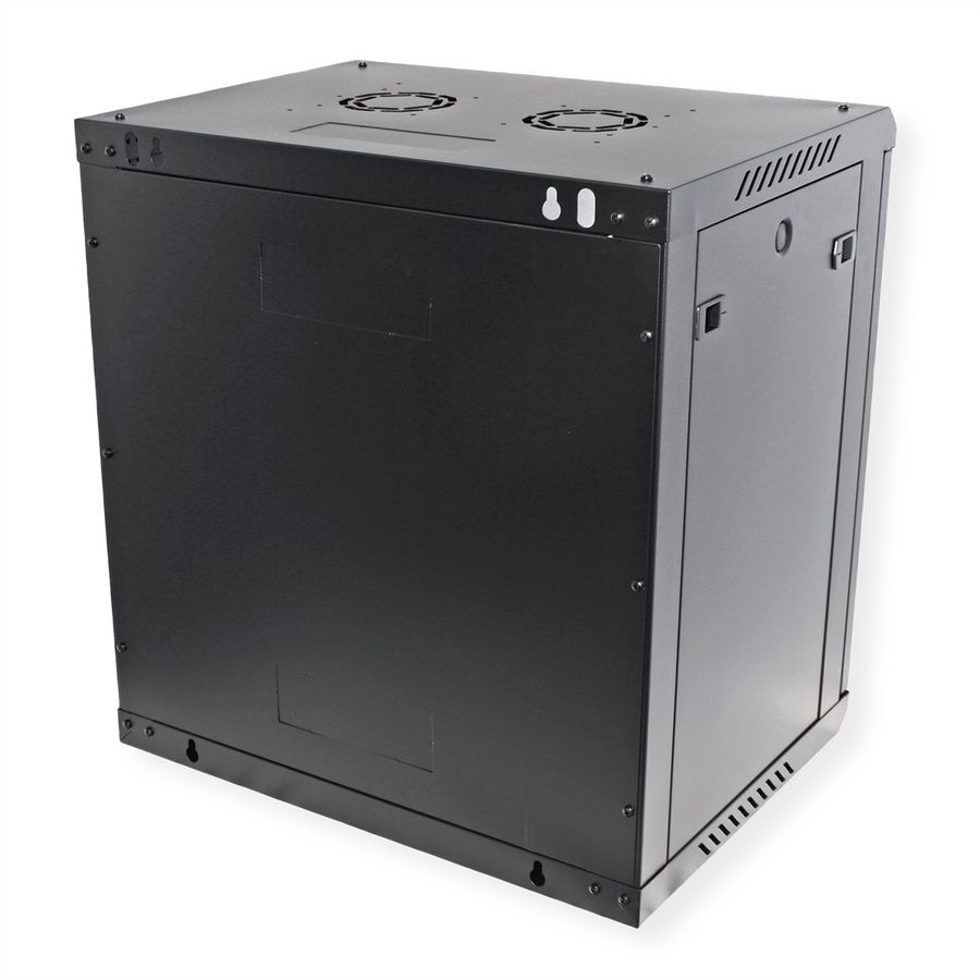 ROLINE 19" Boîtier mural Basic Plus 12U, 600x450 LxP noir
