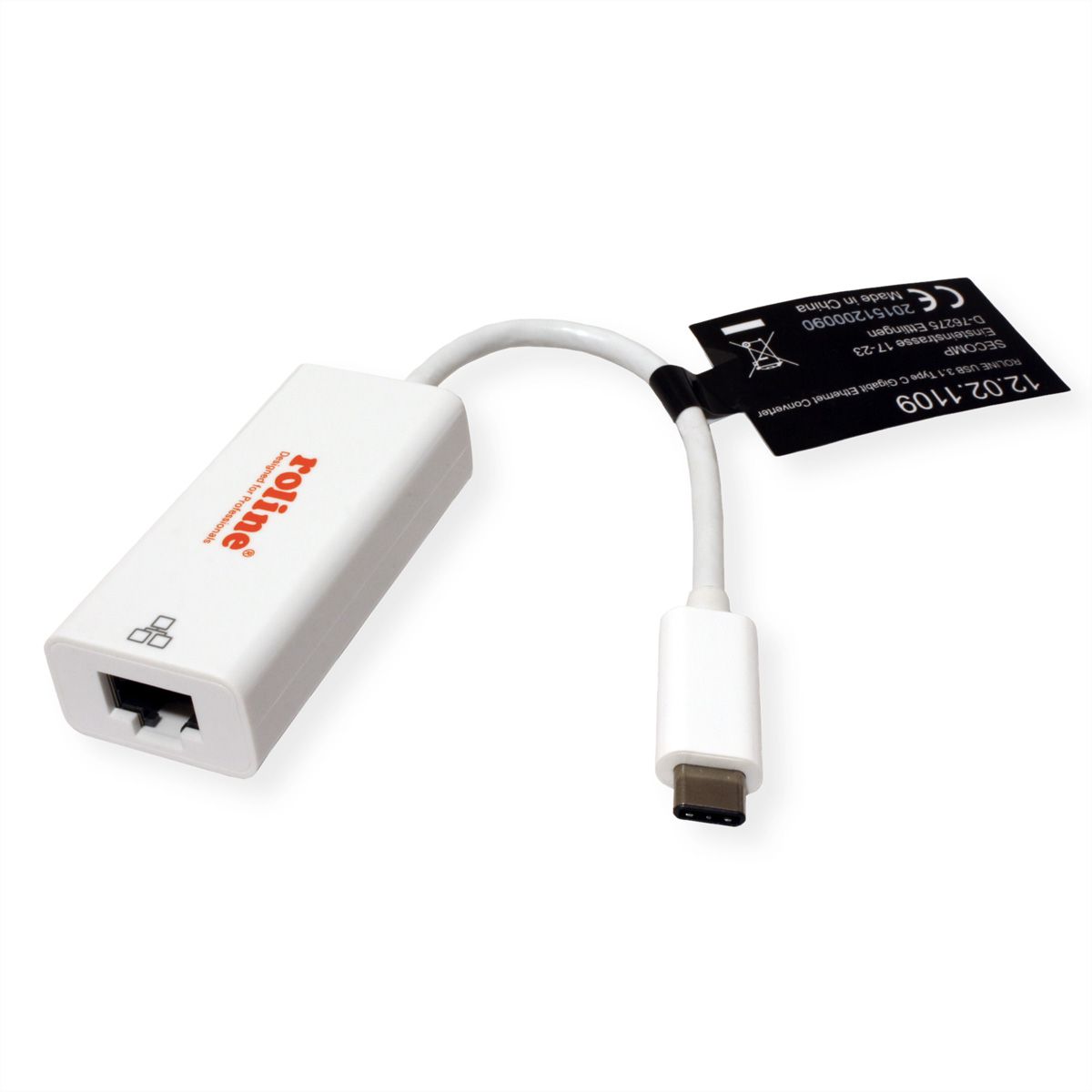 ROLINE Convertisseur USB 3.2 Gen 2 - Gigabit Ethernet