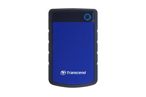 Transcend StoreJet 25H3 disque dur externe 4 To Bleu, Marine