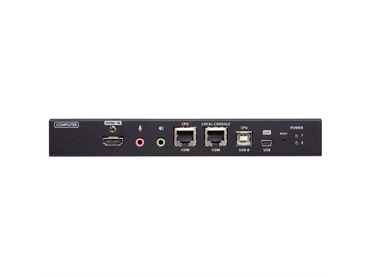 ATEN CN9850 Commutateur KVM sur IP 4K HDMI à port unique, 1-Accès local / distant partagé