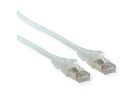 Cordon DÄTWYLER Cat.6A (Classe EA) S/FTP, CU 7702 flex LSOH, AMP v2, croisé, gris, 2 m