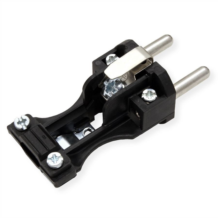 BACHMANN Fiche en caoutchouc plein, IP44, noire