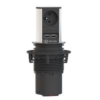 BACHMANN ELEVATOR 1xUTE 1xUSB Charger 2,0m CEE7/7