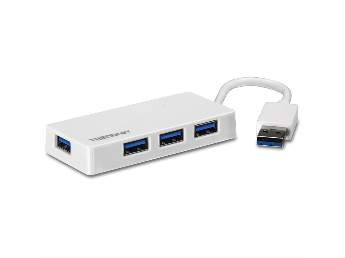 TRENDnet TU3-H4E Mini hub USB 3.0 à 4 ports