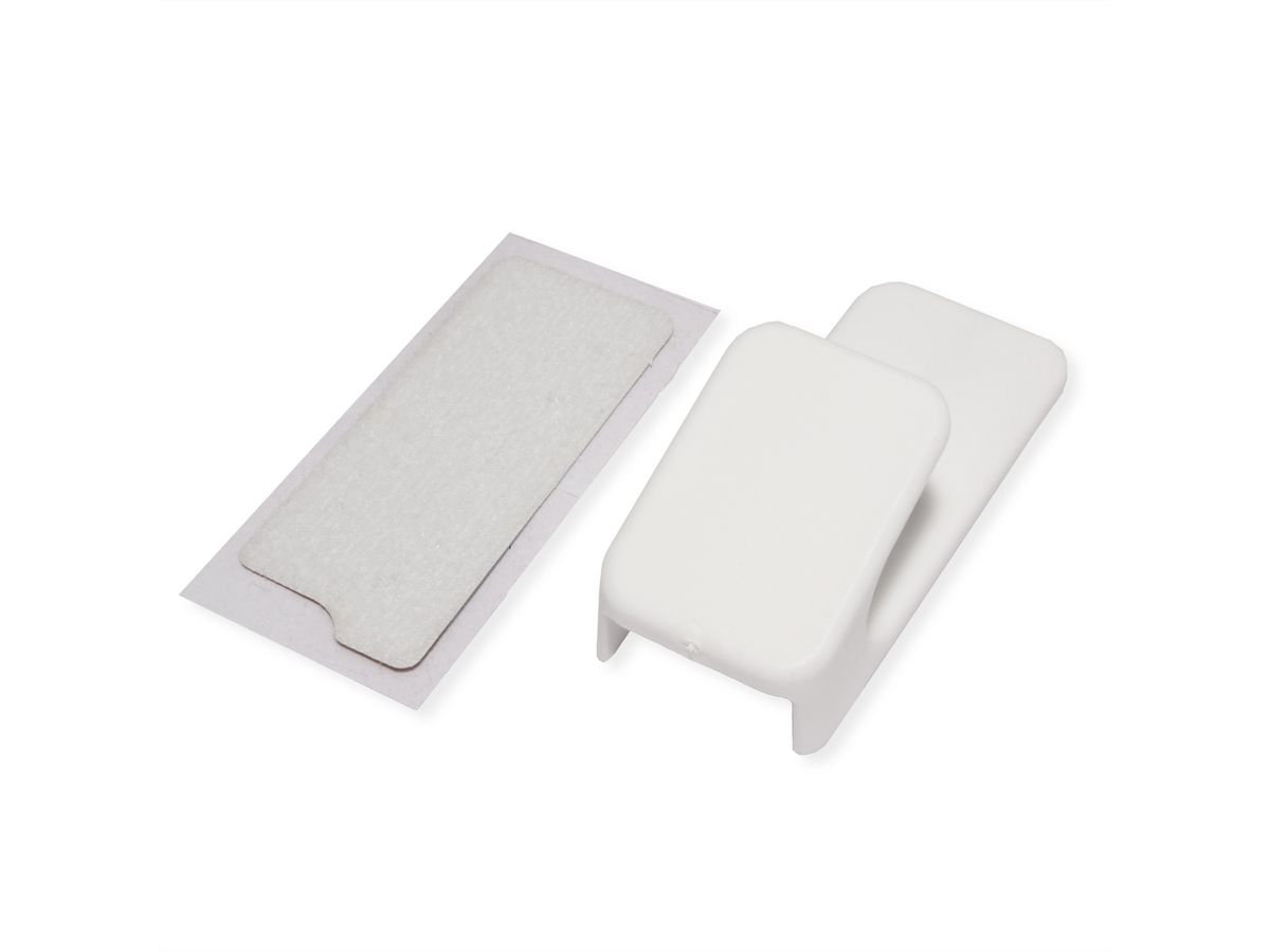 VELCRO® HANGables Petits crochets adhésifs 450 g, 2 pièces, amovibles, blancs