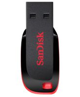 SanDisk Cruzer Blade lecteur USB flash 16 Go USB Type-A 2.0 Noir, Rouge