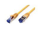 Cordon VALUE Cat.6A (Classe EA) / 10 Gigabit S/FTP, LSOH, jaune, 5 m