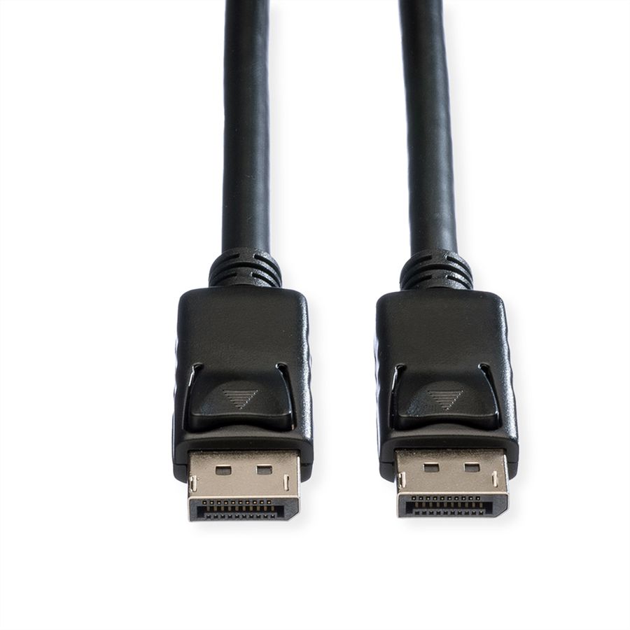 ROLINE Câble DisplayPort v1.2, TPE, DP M - DP M, noir, 1 m