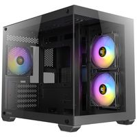 ANTEC CX600M ARGB B Boîtier PC Micro-ATX Gaming PC, noir