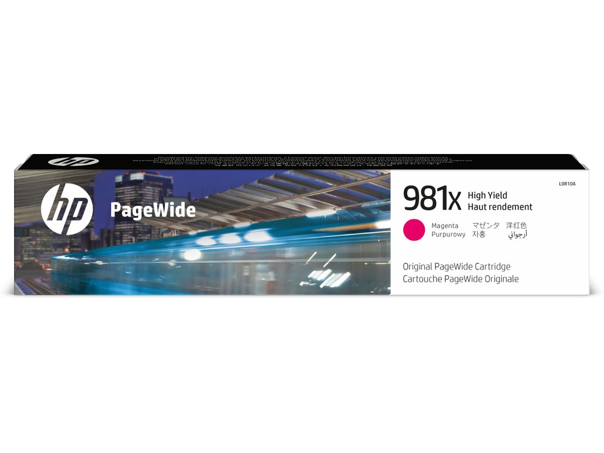 HP 981X cartouche PageWide Magenta grande capacité authentique