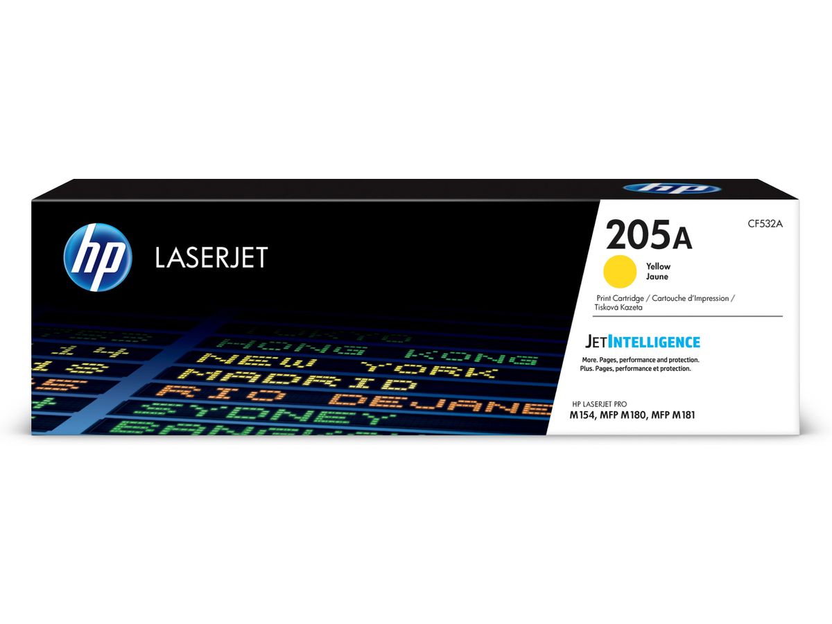 HP LaserJet 205A toner Jaune authentique