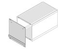 SCHROFF HF Frame Type Plug-In Unit Face avant, 3 U, 28HP, 2,5 mm, alu, anodisé avant, conducteur arrière