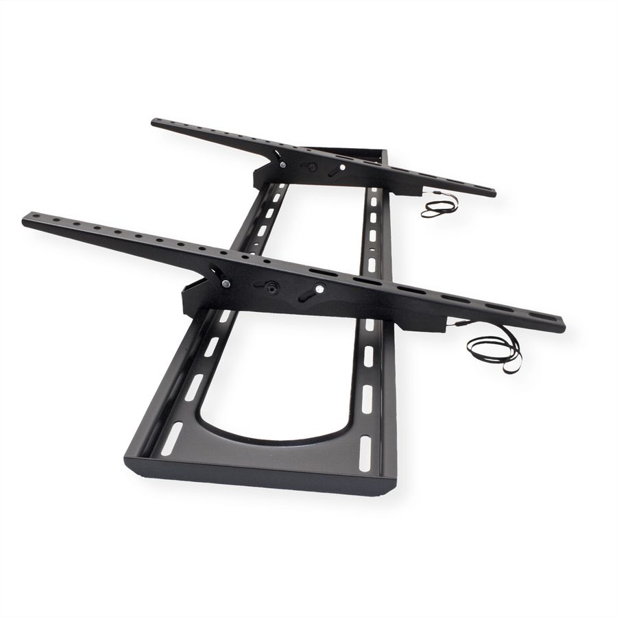 VALUE Support mural TV, distance murale de 80 mm, inclinable, <304,8cm/120", <120kg