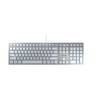 CHERRY KC 6000 SLIM CLAVIER QWERTY USB ARGENTE