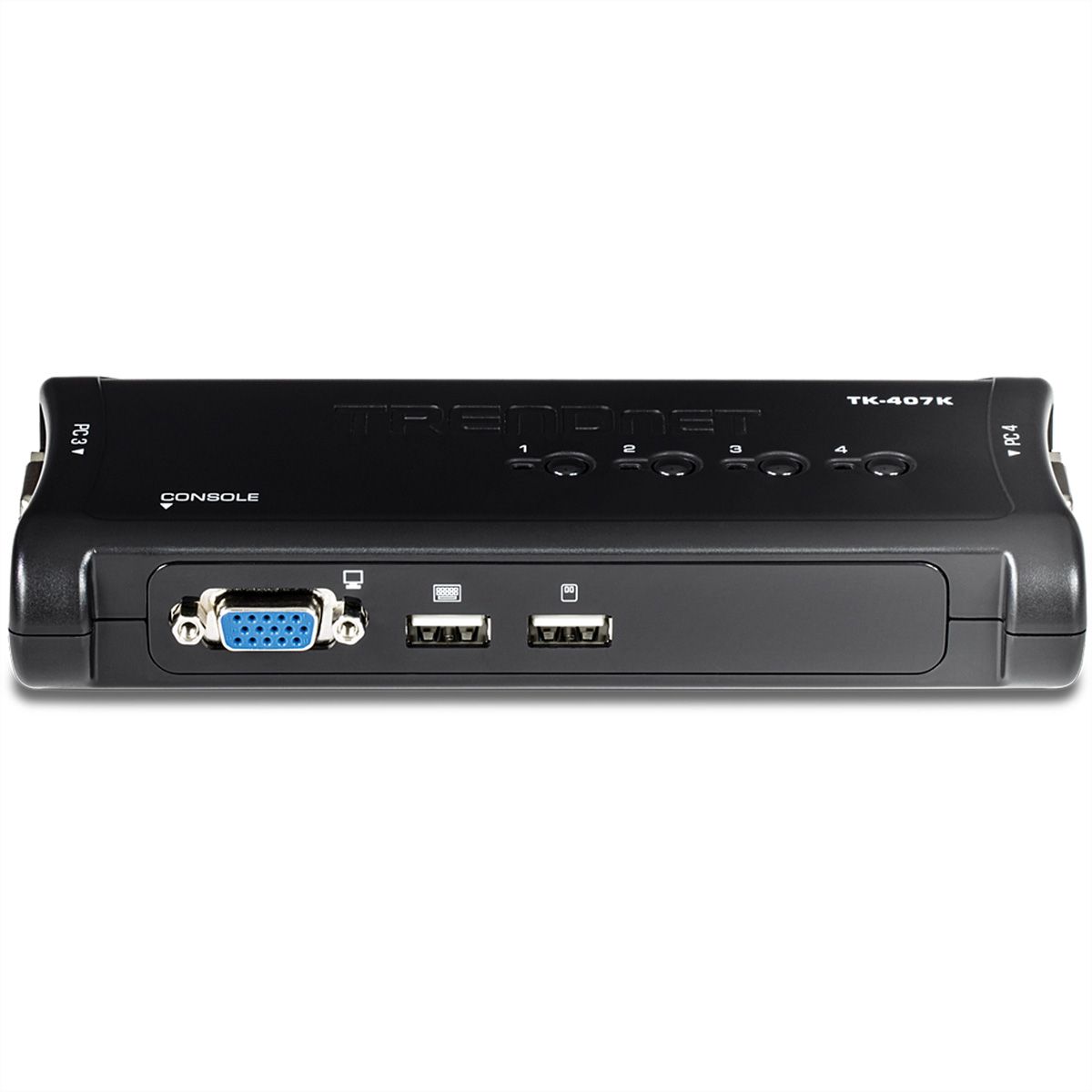 TRENDnet TK-407K Kit de Switch KVM à 4 ports USB
