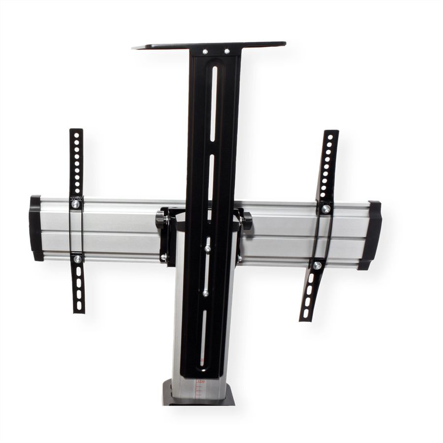 ROLINE Support LCD/TV sur roues, jusqu'à 50kg, argent