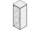 SCHROFF Eurorack, porte en verre, angle d'ouverture de 120°, 20 U 600W
