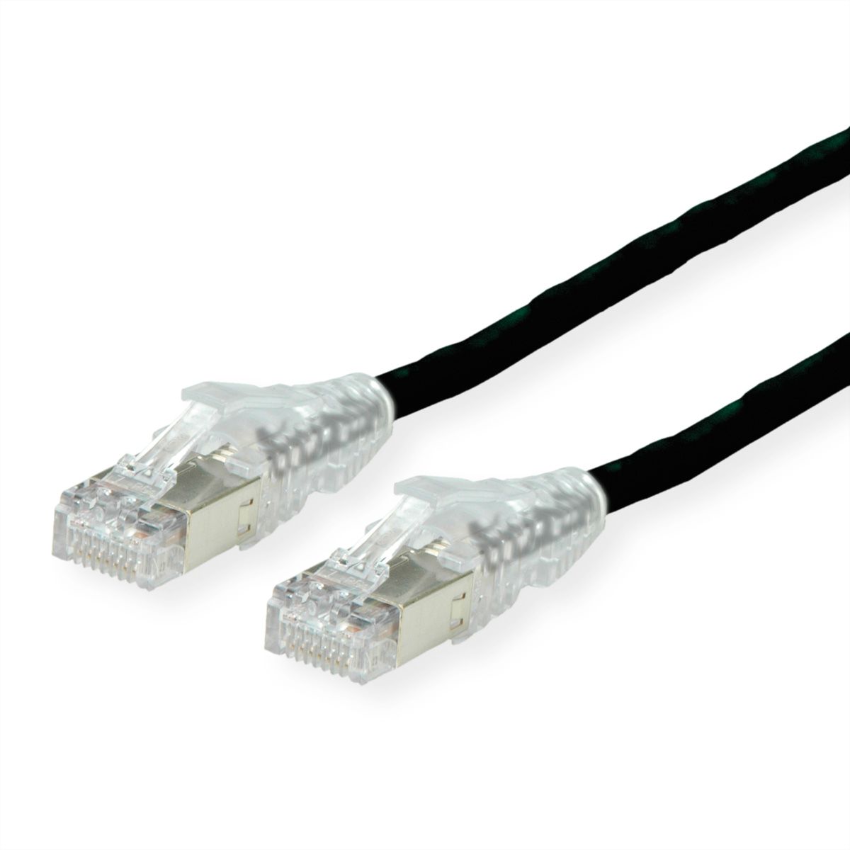 Cordon DÄTWYLER Cat.6A (Classe EA) S/FTP, CU 7702 flex LSOH, AMP v2, noir, 10 m
