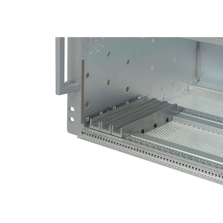 SCHROFF Rail de guidage standard VPX, aluminium, 160 mm, largeur de rainure 12,3mm, gris, 2 pièces