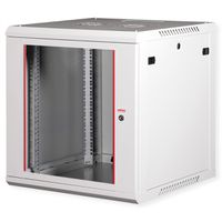 ROLINE 19" Boîtier mural Basic Plus 12U, 600x600 LxP gris