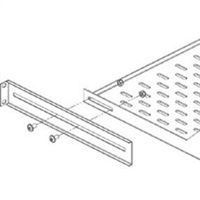 CONTEG Patte de fixation 19" pour étagère 19", longueur 298 mm