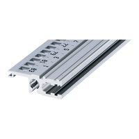 Rail horizontal SCHROFF, arrière, type L-VT, léger, 20 CV