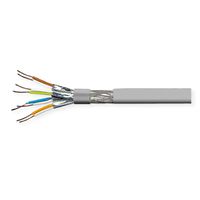 VALUE Câble Cat.8 (Classe I) S/FTP (PiMF-) rigide AWG22, LSOH, gris, 100 m