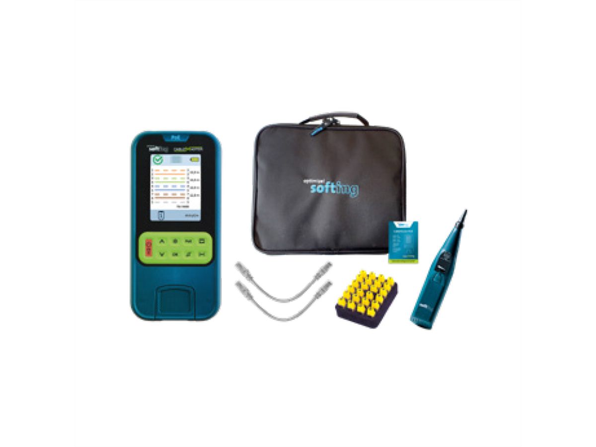 SOFTING CableMaster PoE Kit, Photomètre optique de format de poche