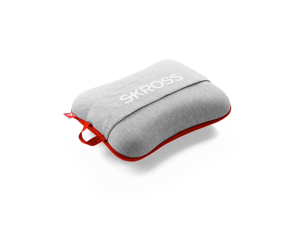 SKROSS Mini oreiller de voyage, rouge