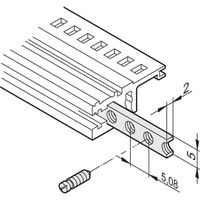 Insert fileté pour rails horizontaux SCHROFF, M3