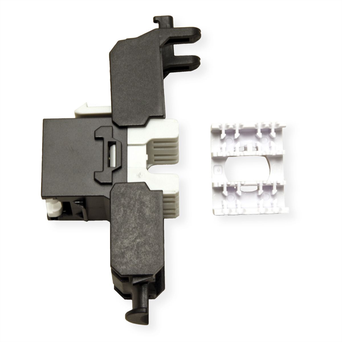 ROLINE Keystone Cat.6A (Classe EA), RJ-45, non-blindé, sans outil, noir