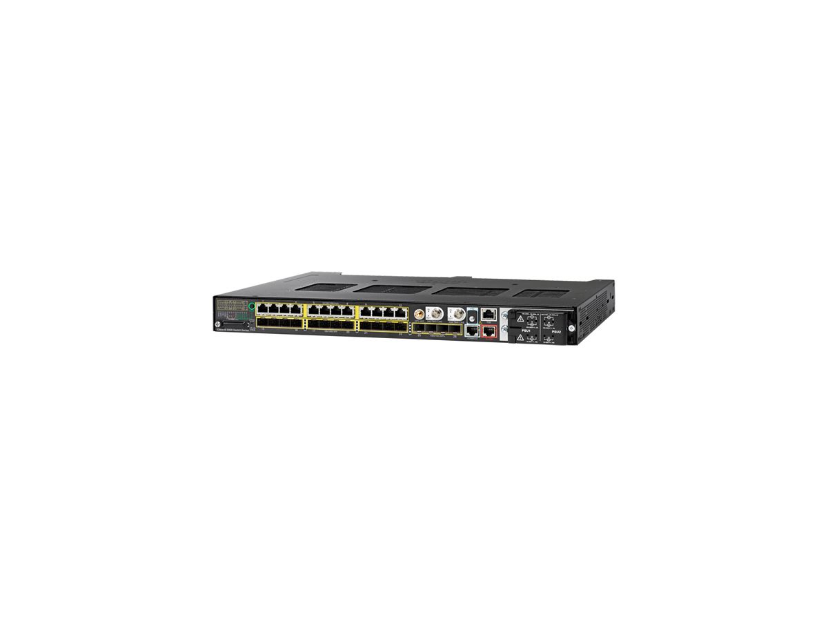 Cisco IE-5000 Géré L2/L3 Gigabit Ethernet (10/100/1000) Connexion Ethernet, supportant l'alimentation via ce port (PoE) 1U Noir