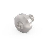 Vis à tête cylindrique de SCHROFF, Torx, fonction GND, acier zingué, M4 × 6 mm, 100 pièces