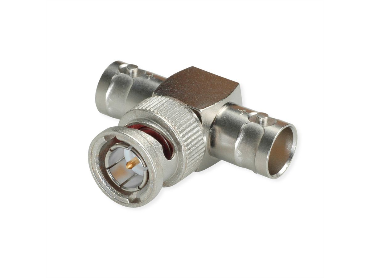 TELEGÄRTNER Raccord BNC en T 75 Ohm femelle / mâle / femelle