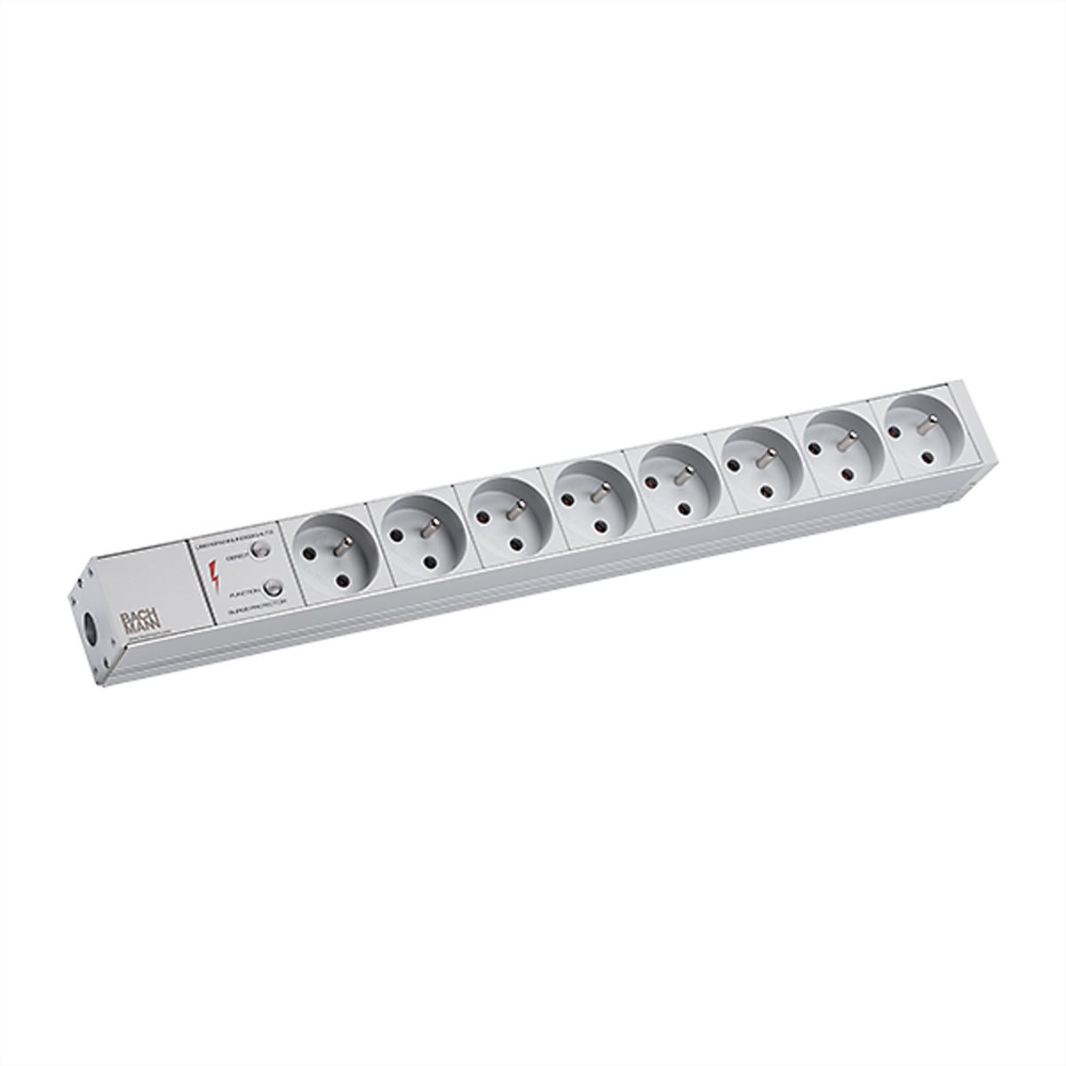 BACHMANN Multiprise PDU 19'' 8x 2P + T