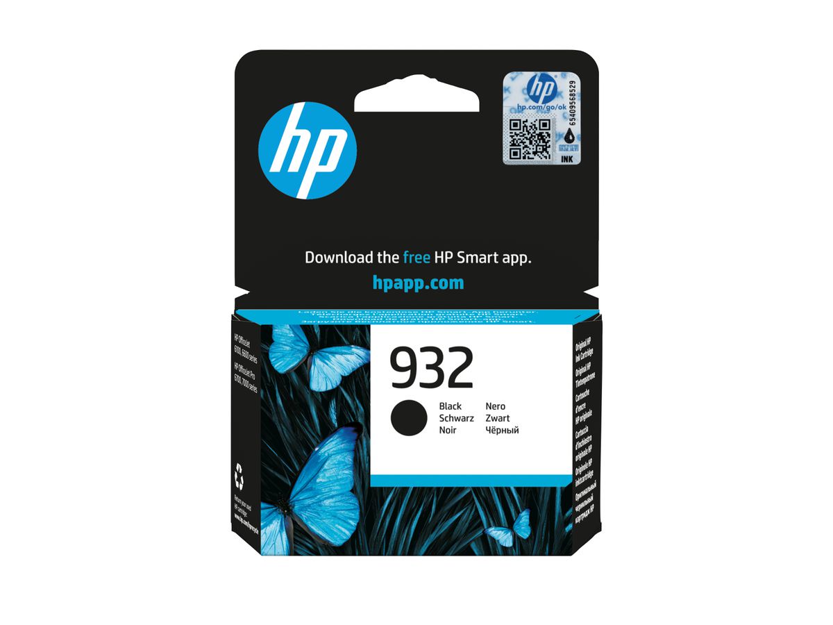 HP 932 cartouche d'encre noir authentique