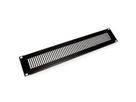 VALUE Panneau avant de ventilation 19", 2 U, noir