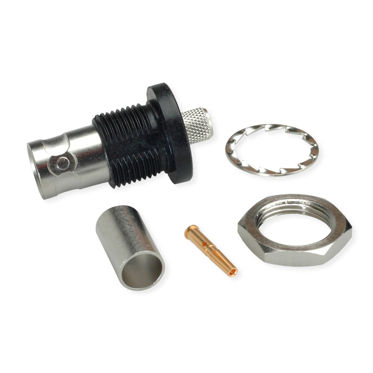 TELEGÄRTNER Prise de câble BNC 75 Ohm pour RG-59B/U isolé