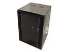 VALUE Armoire murale 18 UH (HxLxP) 910x570x600mm, noir