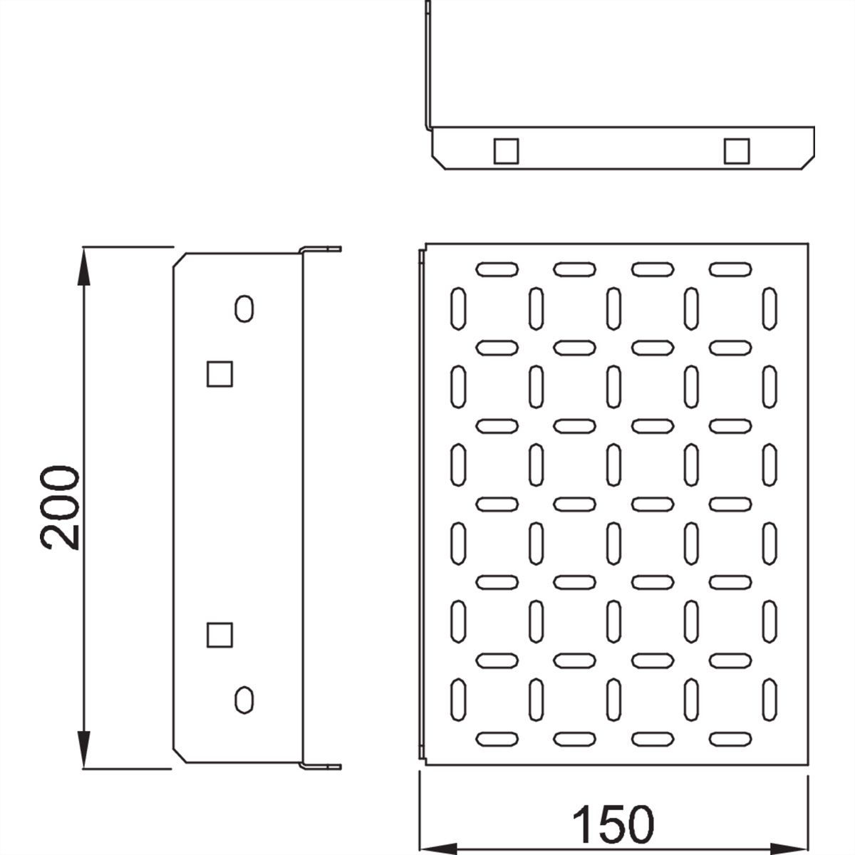 SCHROFF Epcase Tablette pour modem 200W 150D