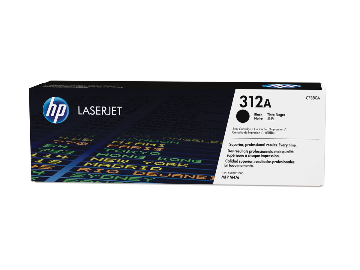 HP Cartouche 312A toner Noir LaserJet