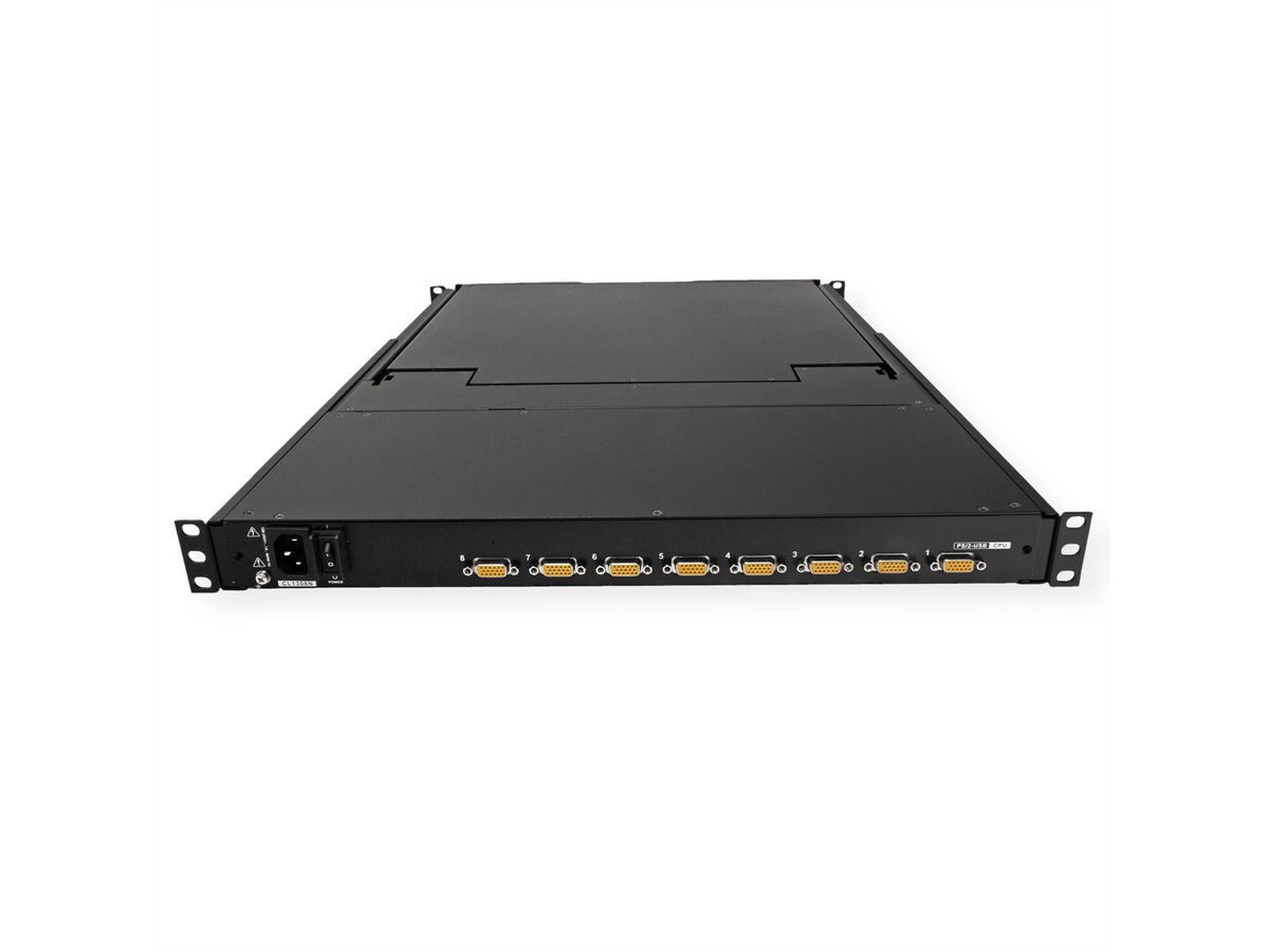 ATEN CL1308N Commutateur KVM VGA LCD à un seul rail PS/2-USB 8 ports, FR-Layout