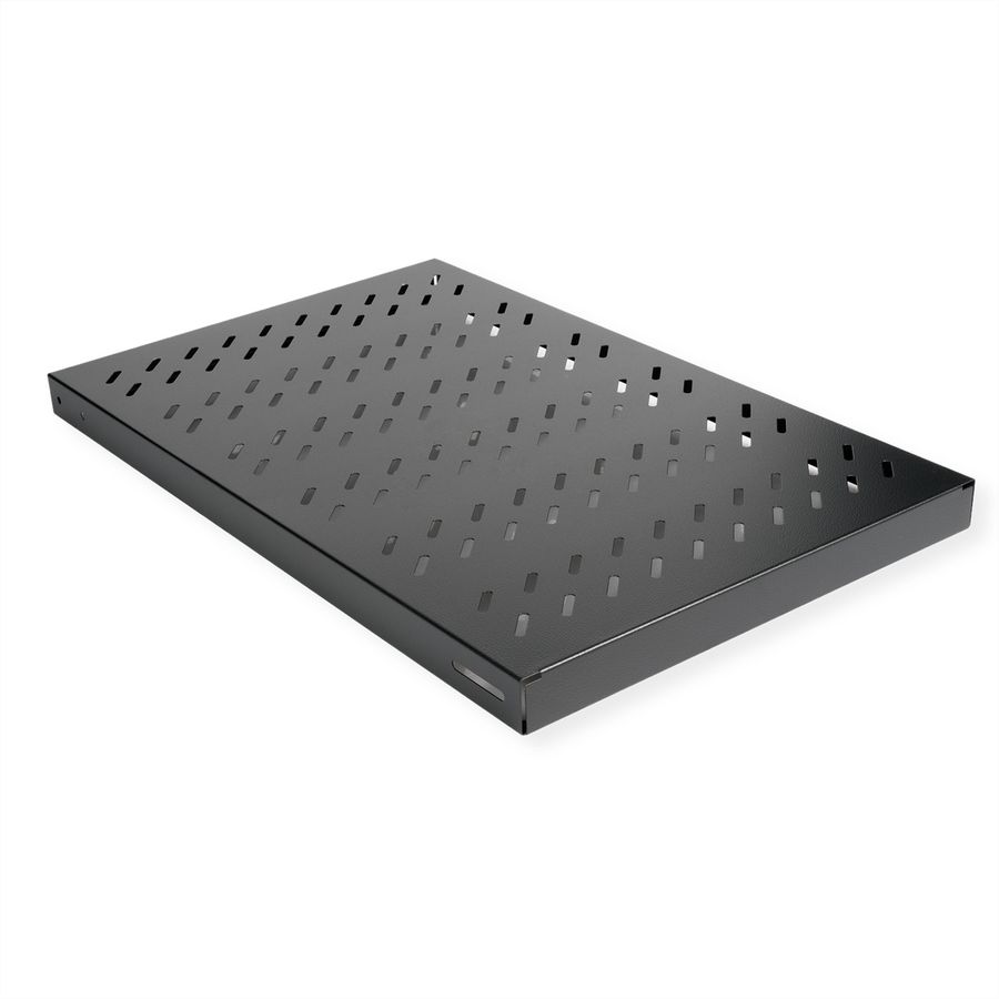 ROLINE 19" Etagère 1U, réglable 700P 50 kg noir